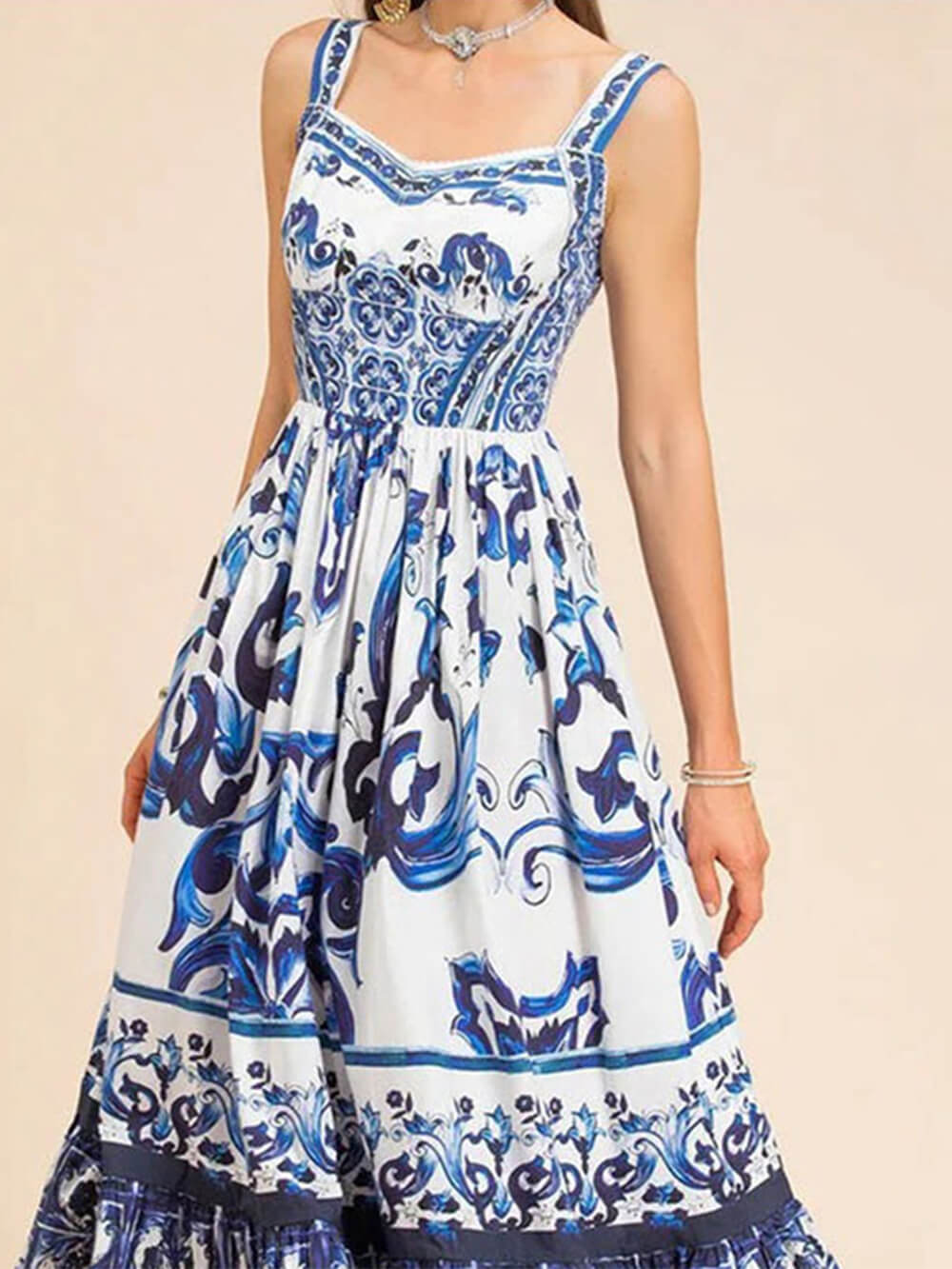 Selina Sling Midi Dress
