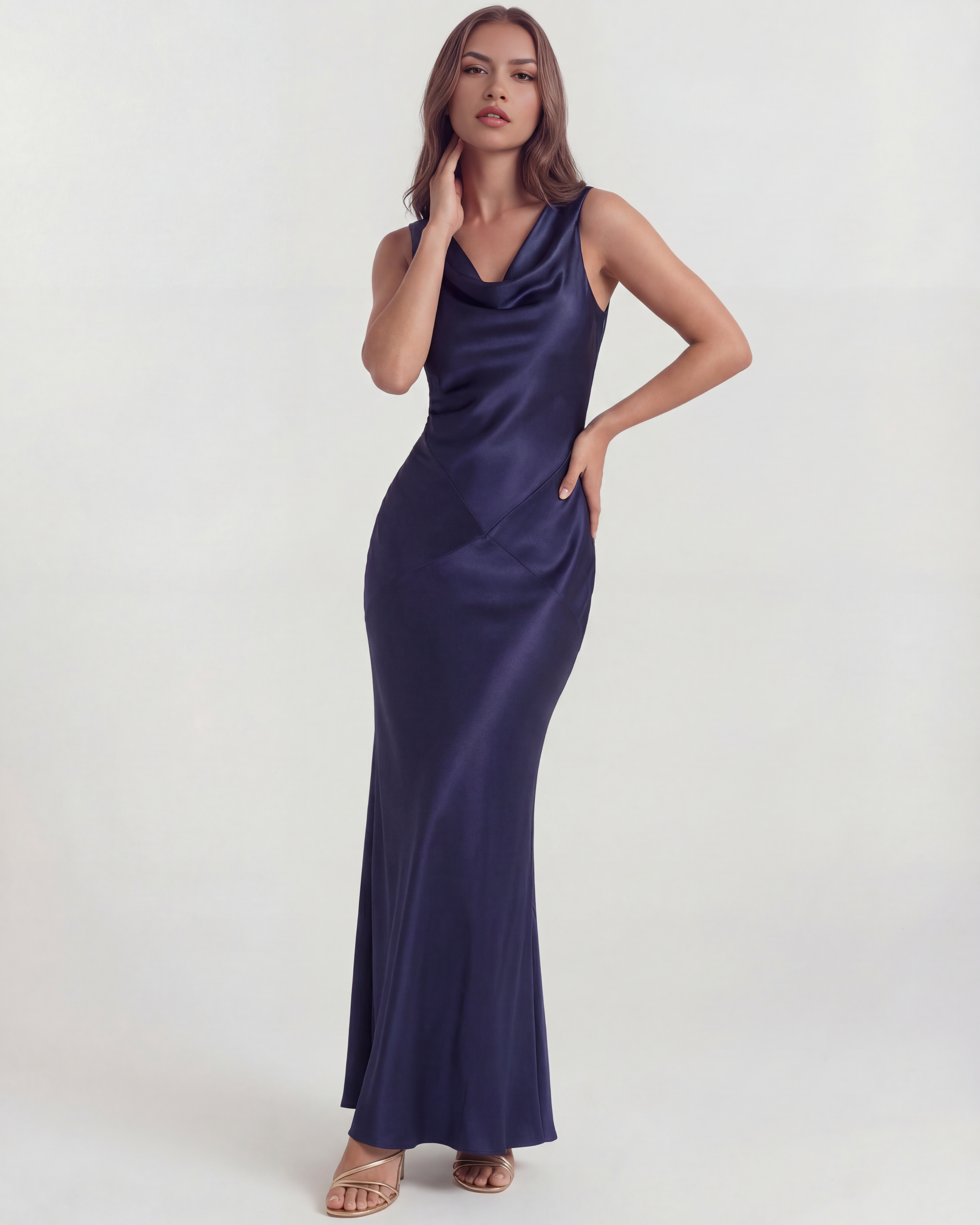 Robe longue Seraphine Midnight