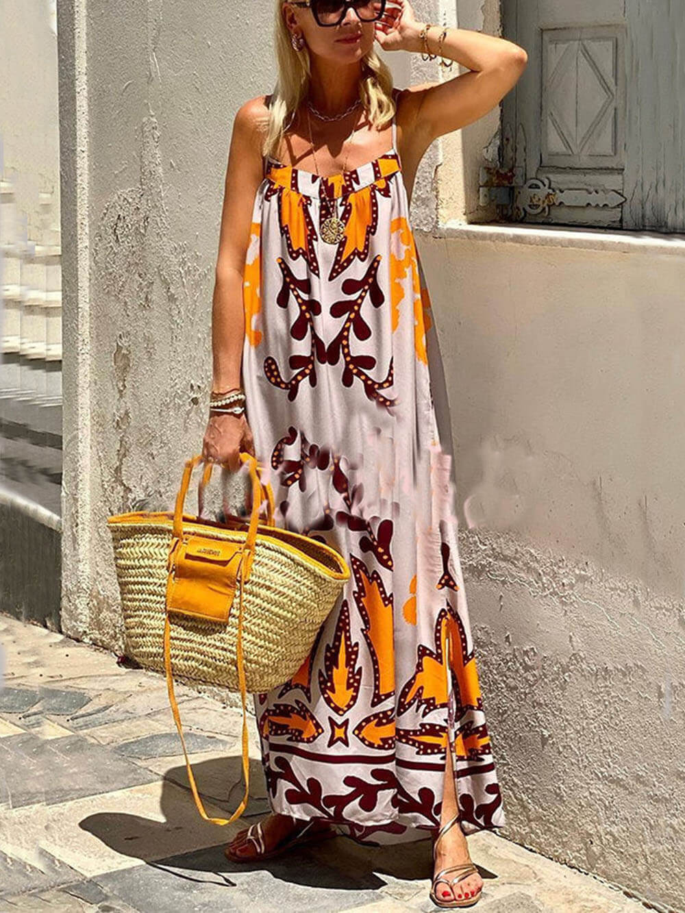 Alira Ethnic Maxi Dress