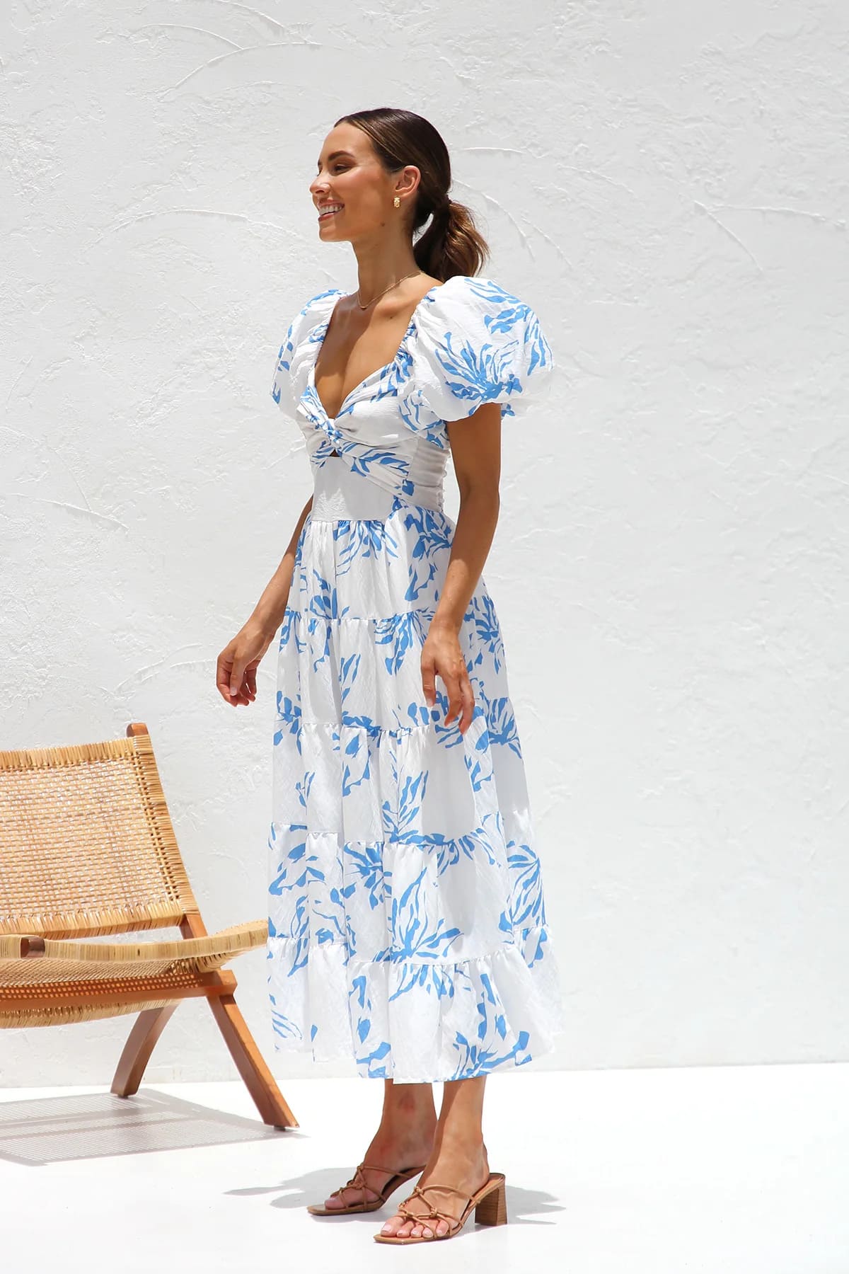 Tricia Floral Midi Dress