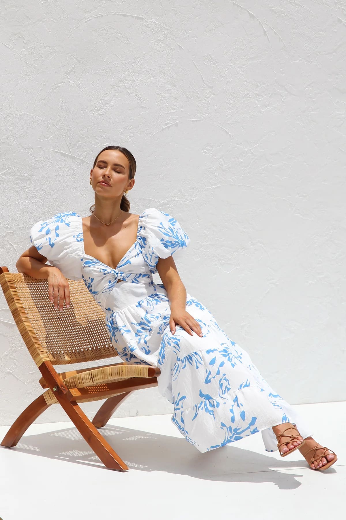 Tricia Floral Midi Dress