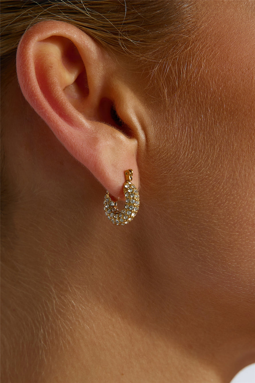 Elira Be My Treasure Ohrringe 18K vergoldet