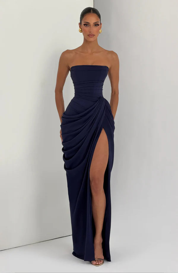Robe longue corset Aurélia