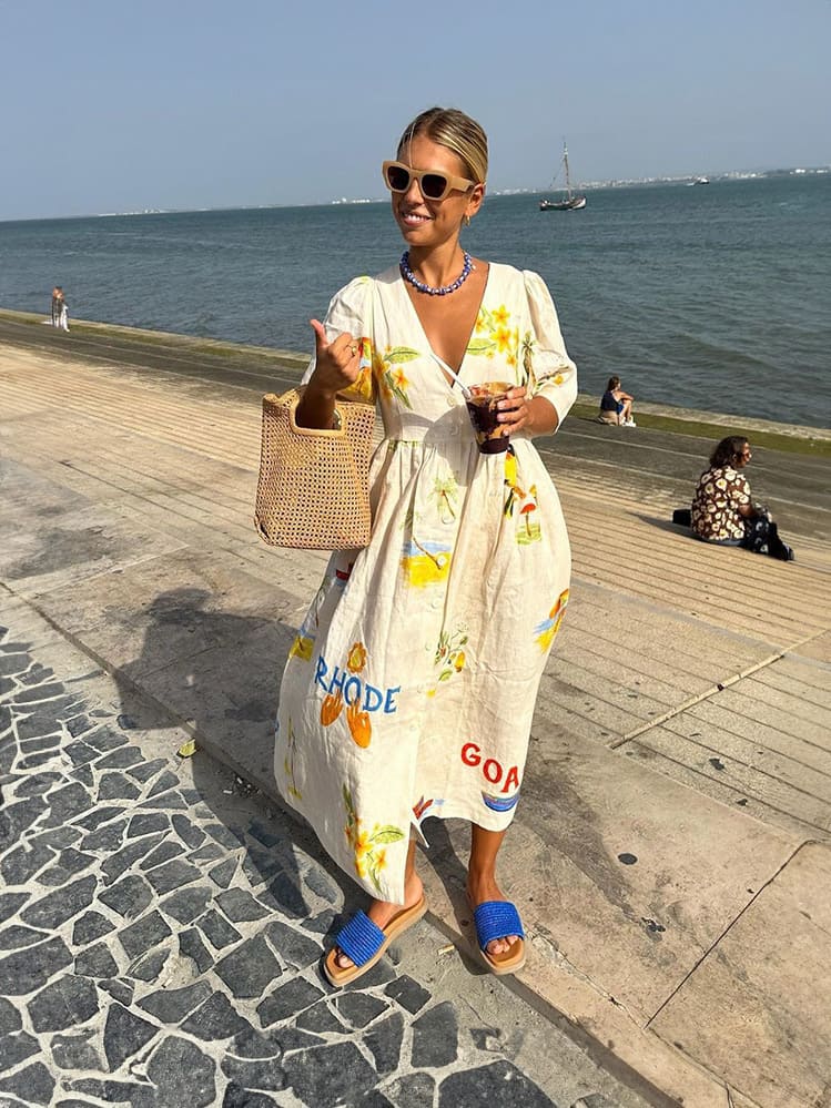 Liora Floral Midi Dress