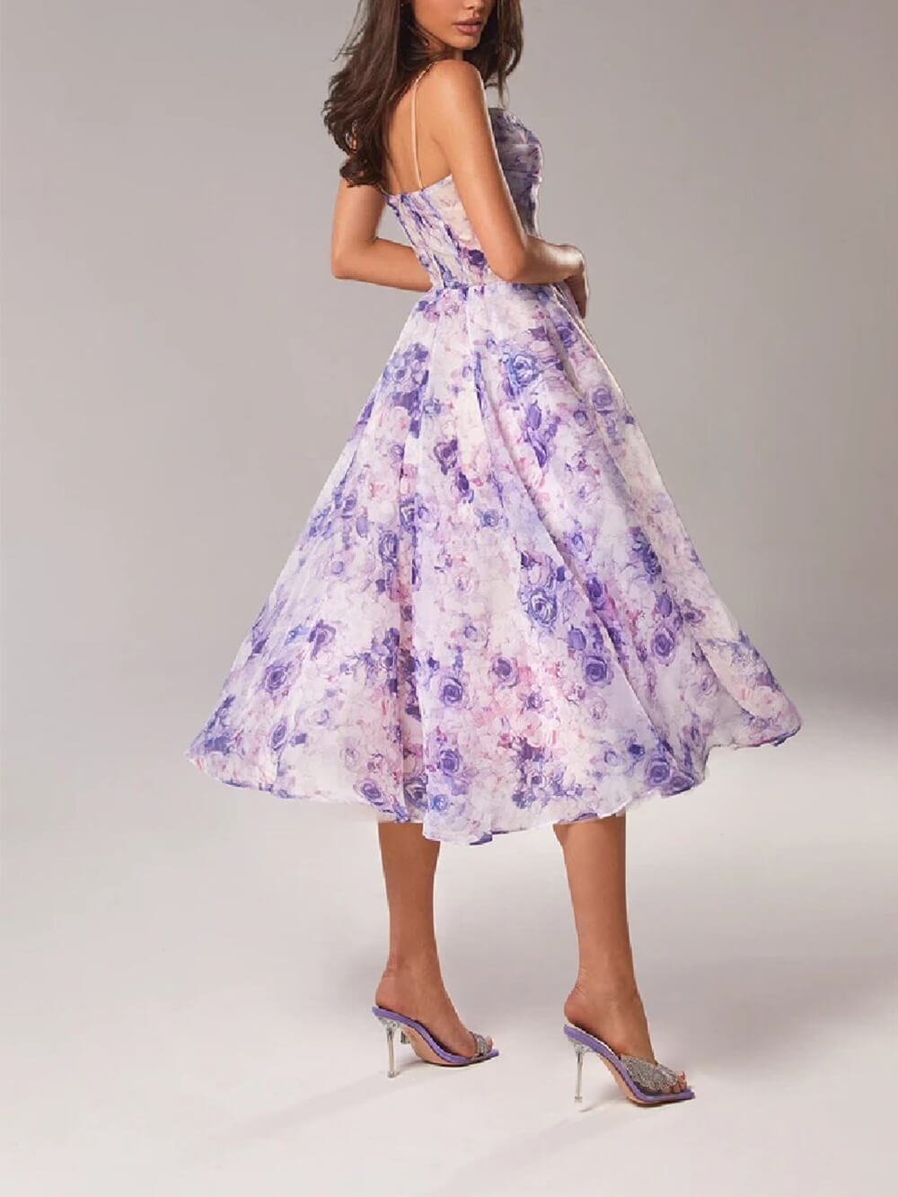 Lunara Strapless Midi Dress