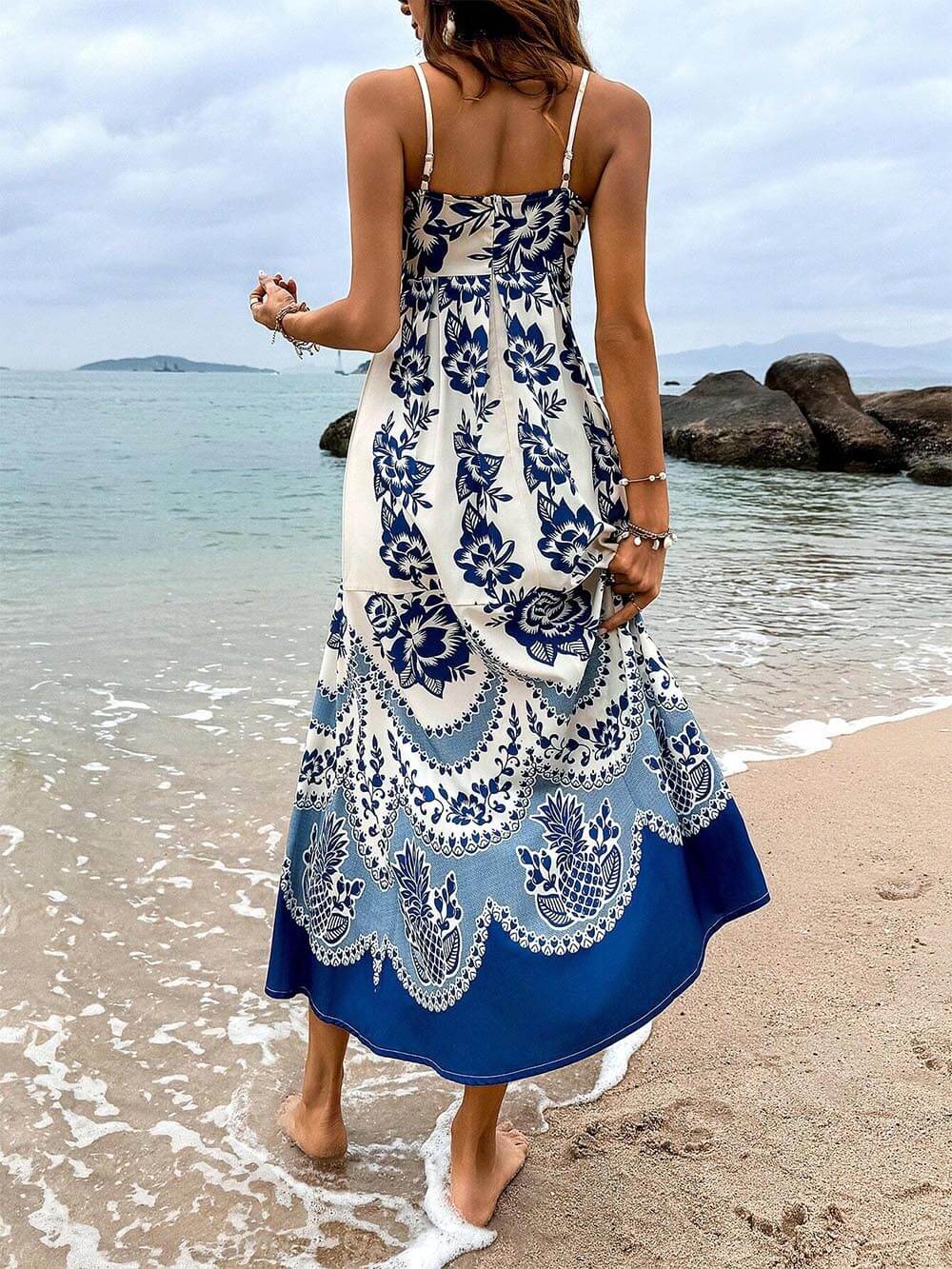 Elvira Smocked Midi Dress