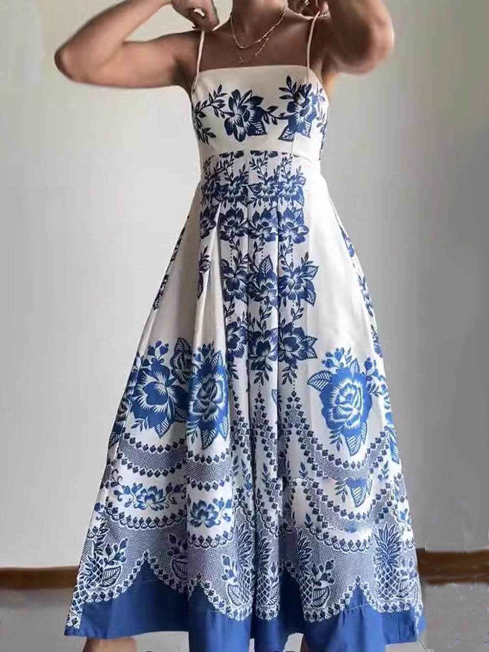 Elvira Smocked Midi Dress