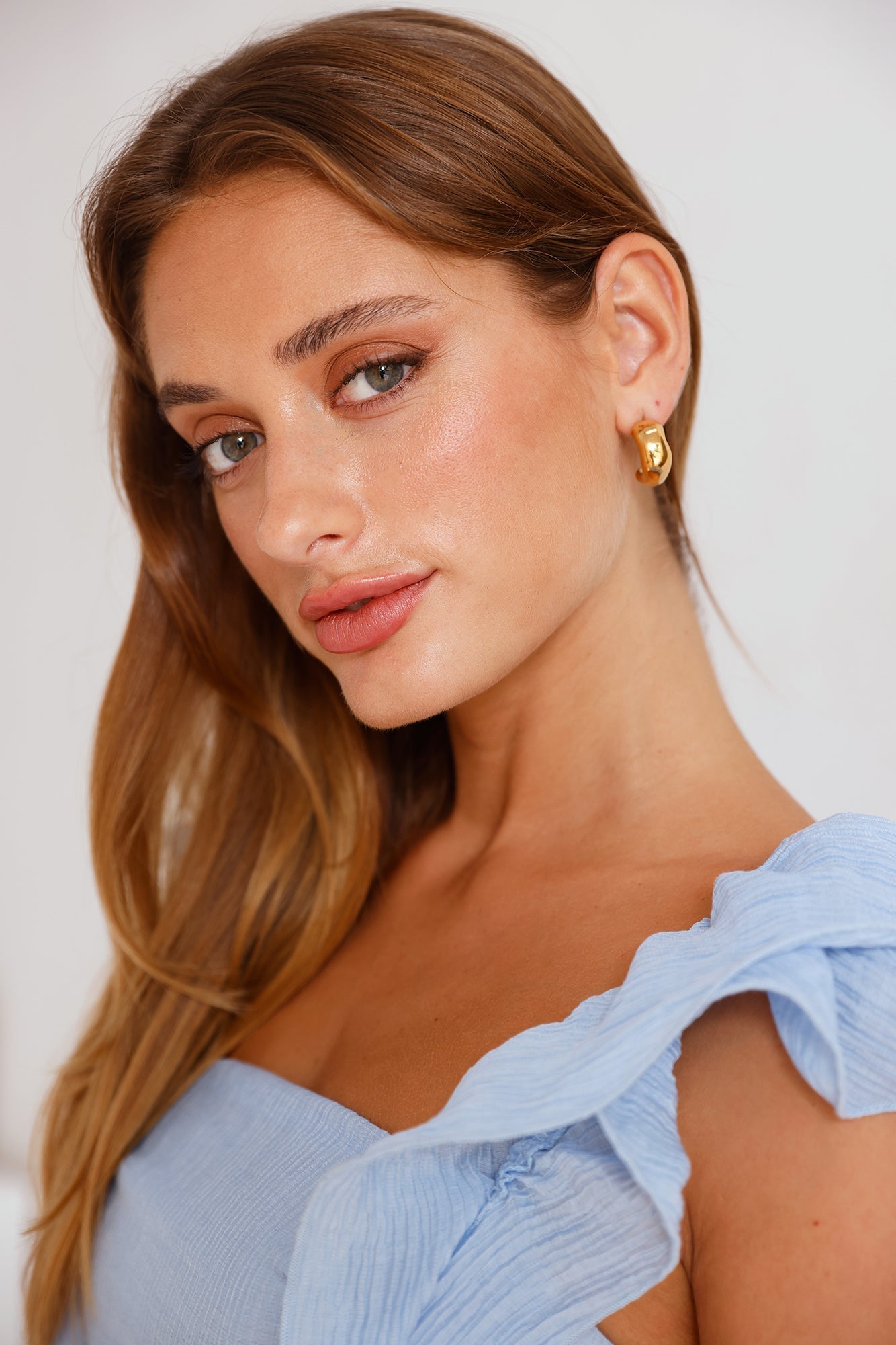 Havana Earrings 18k Gold Plated