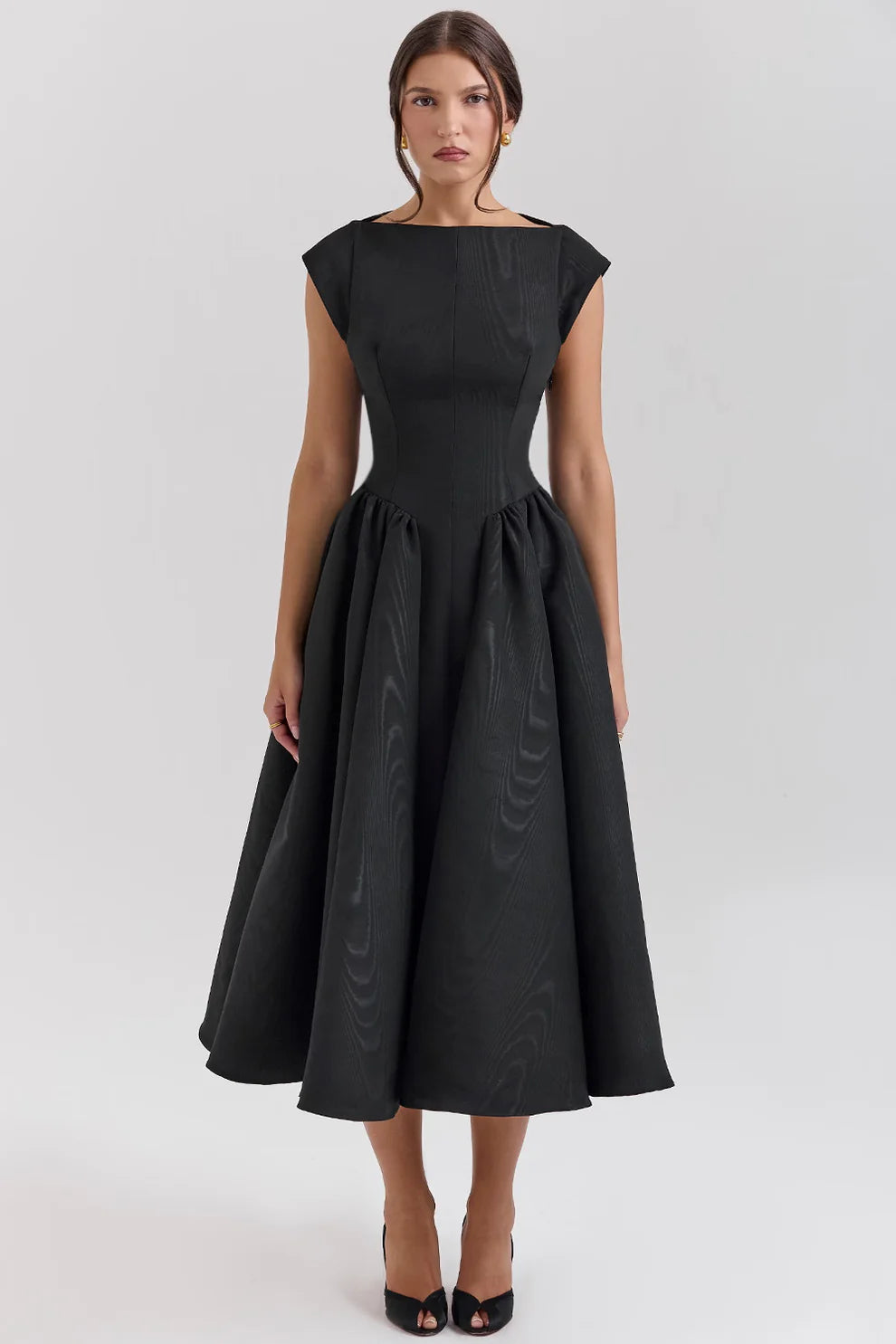 Cassiane Midi Dress - Ivory