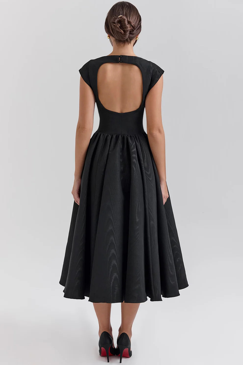 Cassiane Midi Dress - Ivory