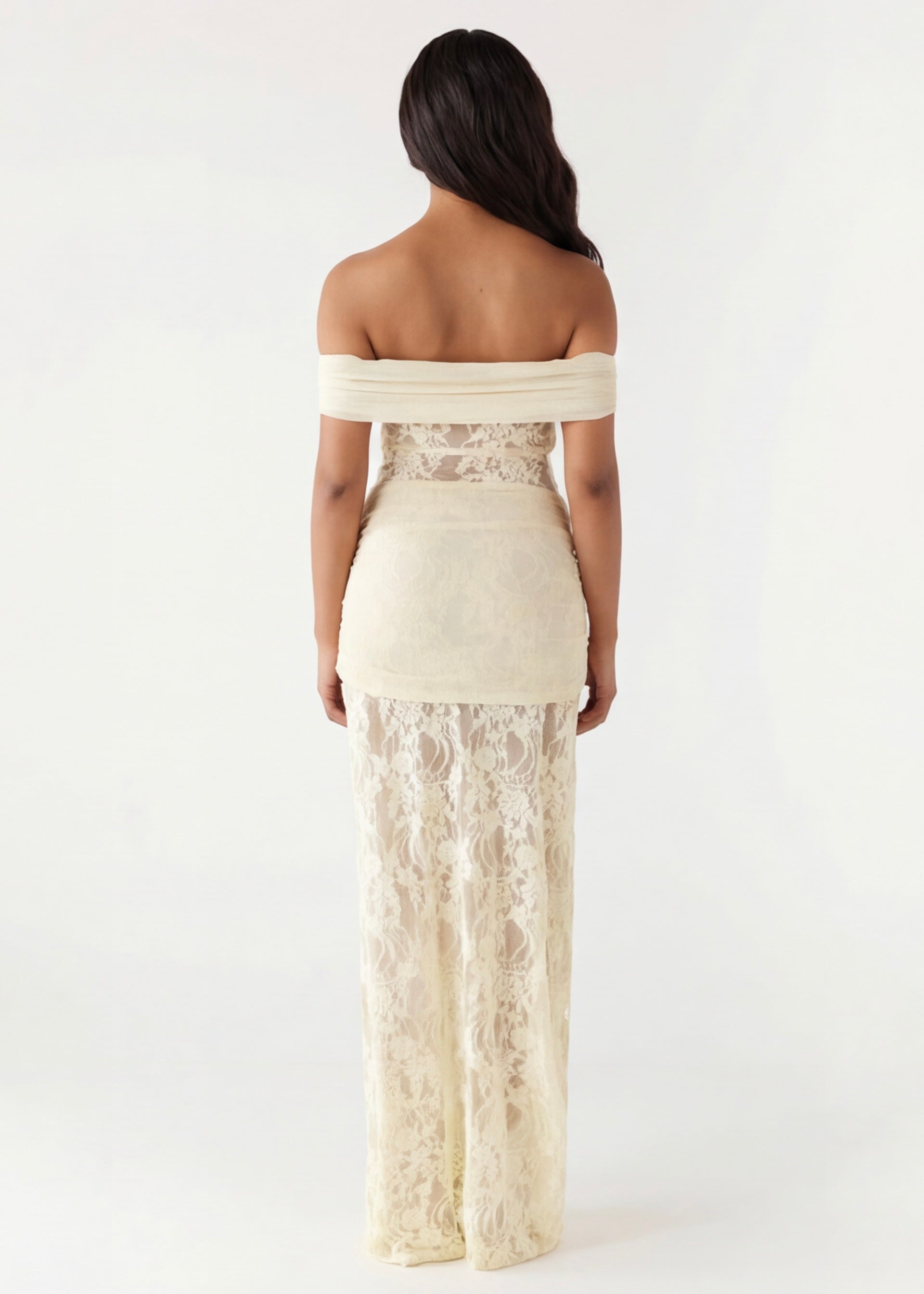 Lace Gown Maxi Dress