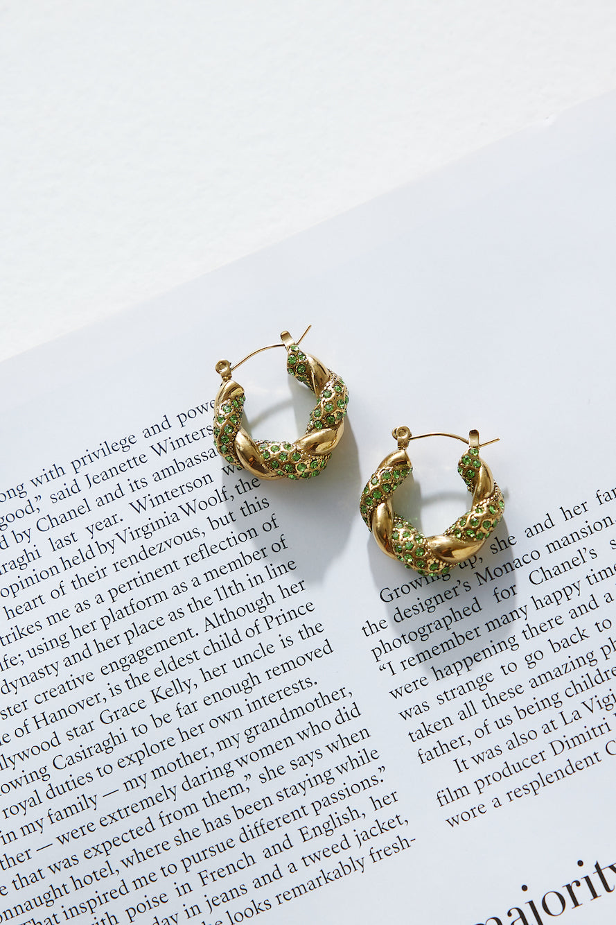 Selira Earrings 18K Gold Plated