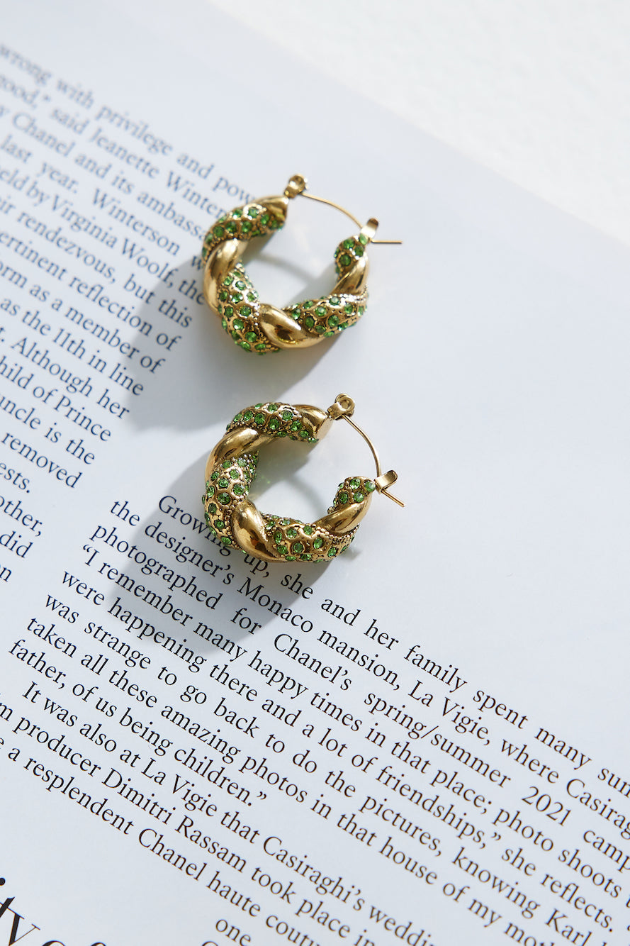 Selira Earrings 18K Gold Plated