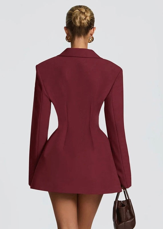 Midnight Blazer Mini Dress