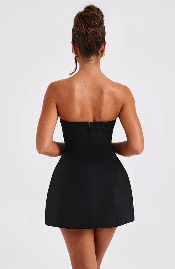 Élise Strapless Mini Dress