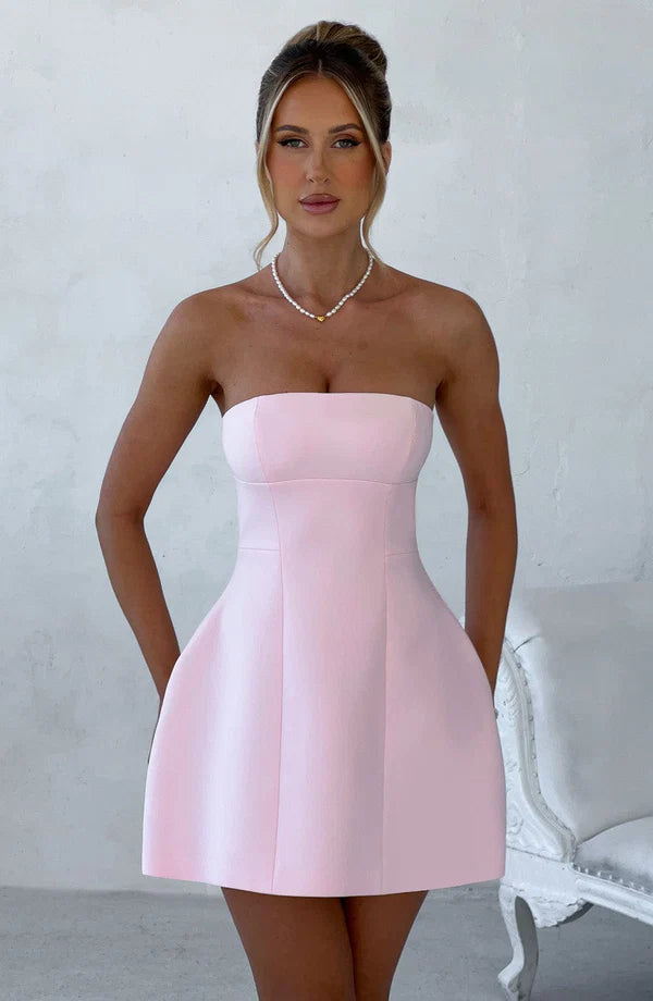 Élise Strapless Mini Dress