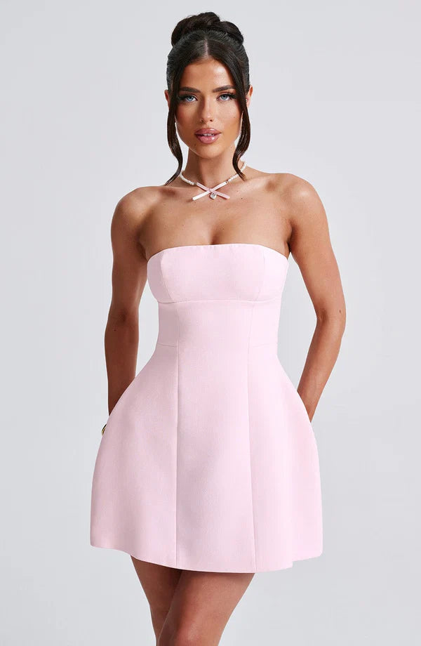 Élise Strapless Mini Dress