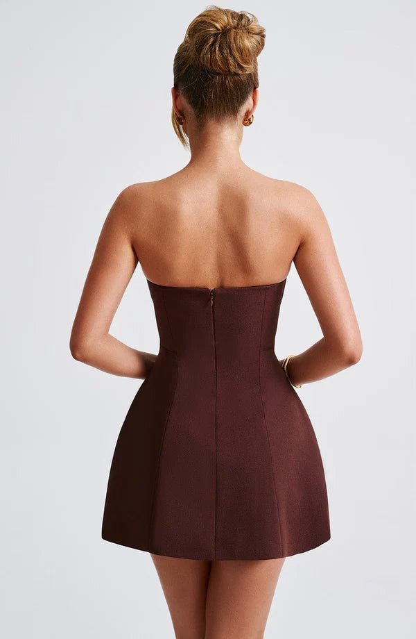 Élise Strapless Mini Dress
