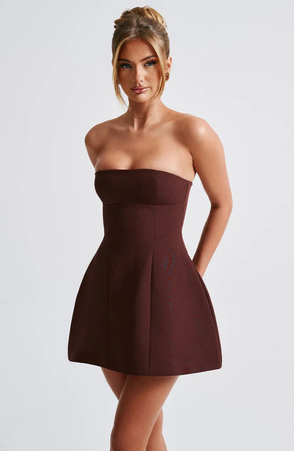 Élise Strapless Mini Dress