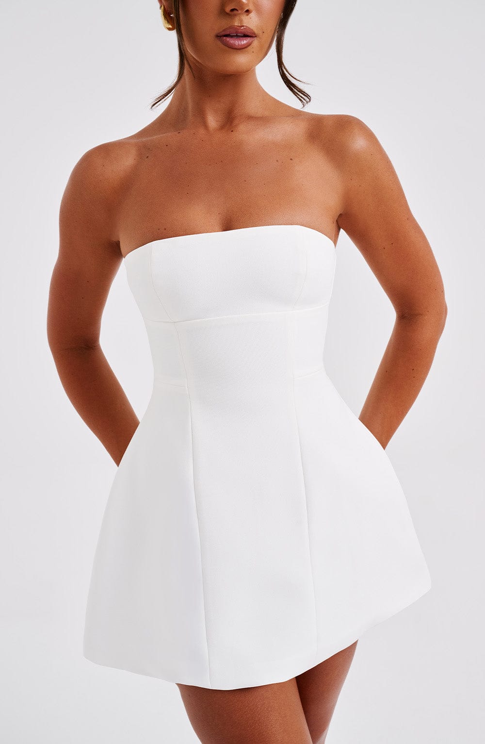 Élise Strapless Mini Dress