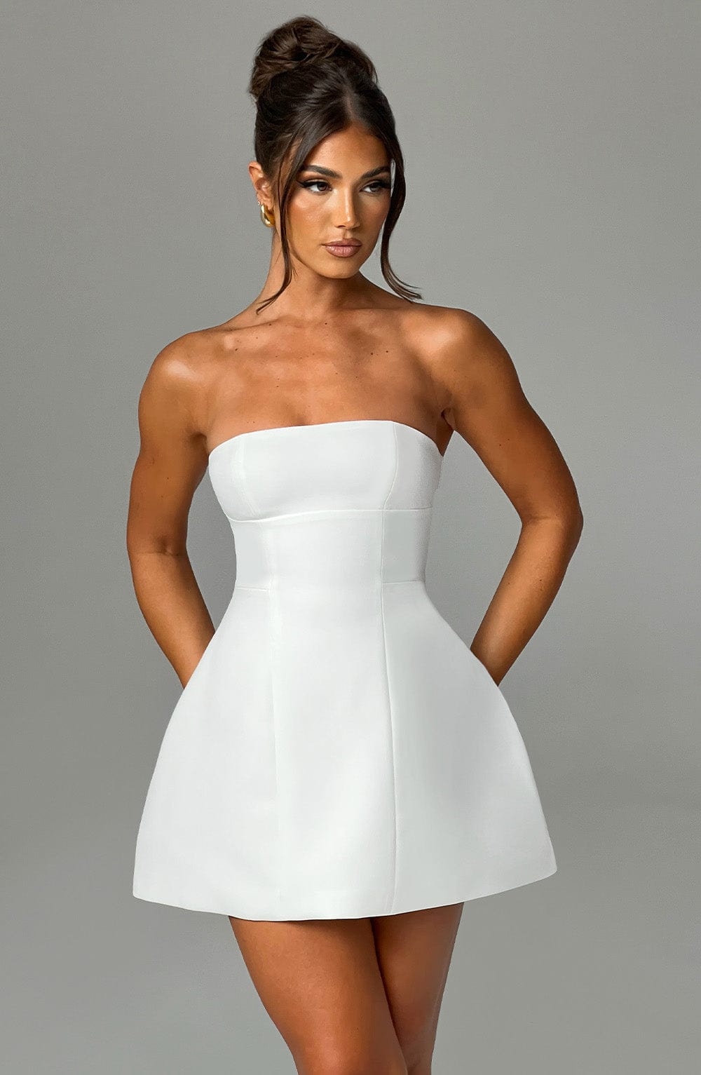 Élise Strapless Mini Dress