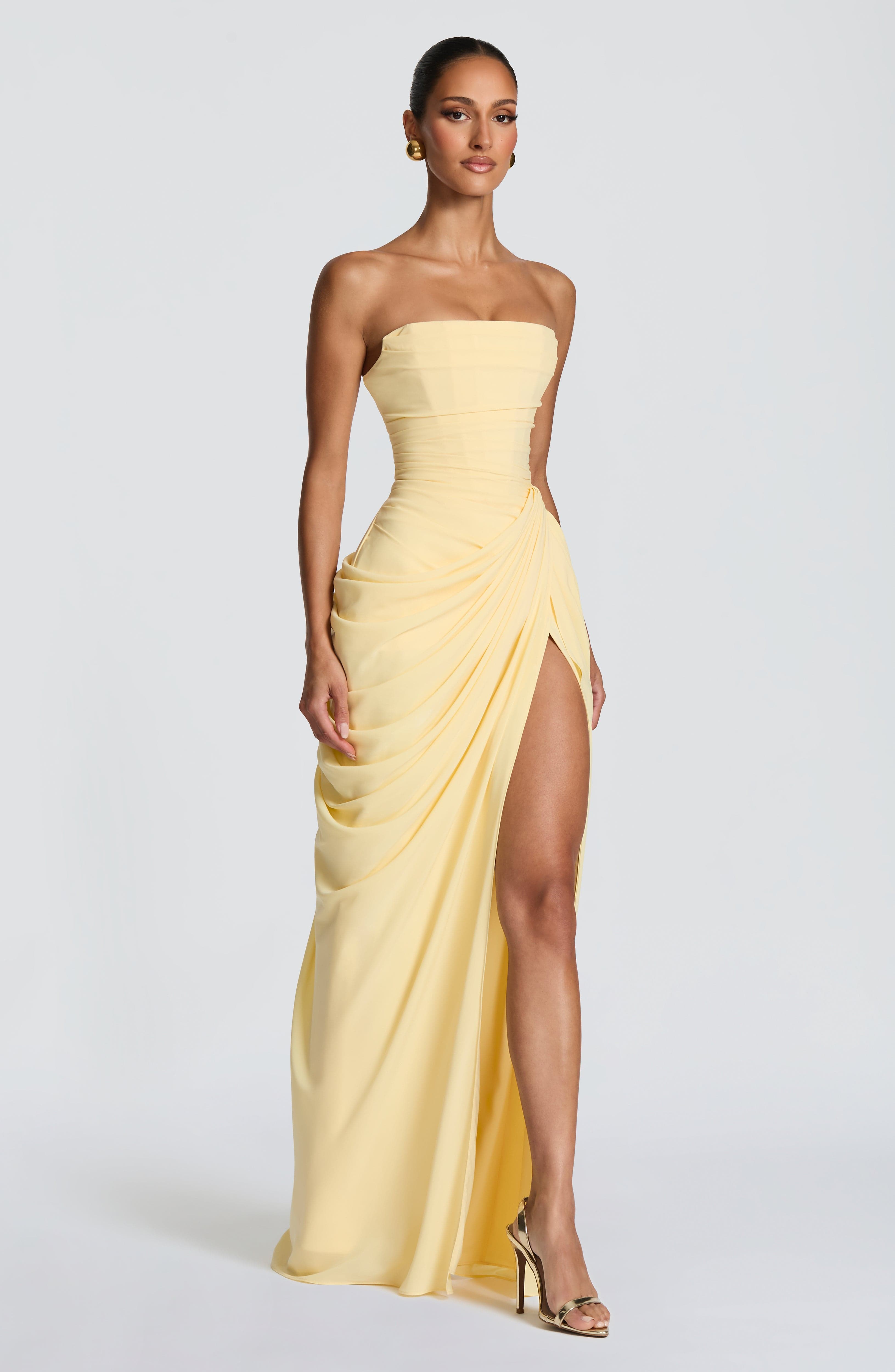 Aurelia Corset Maxi Dress
