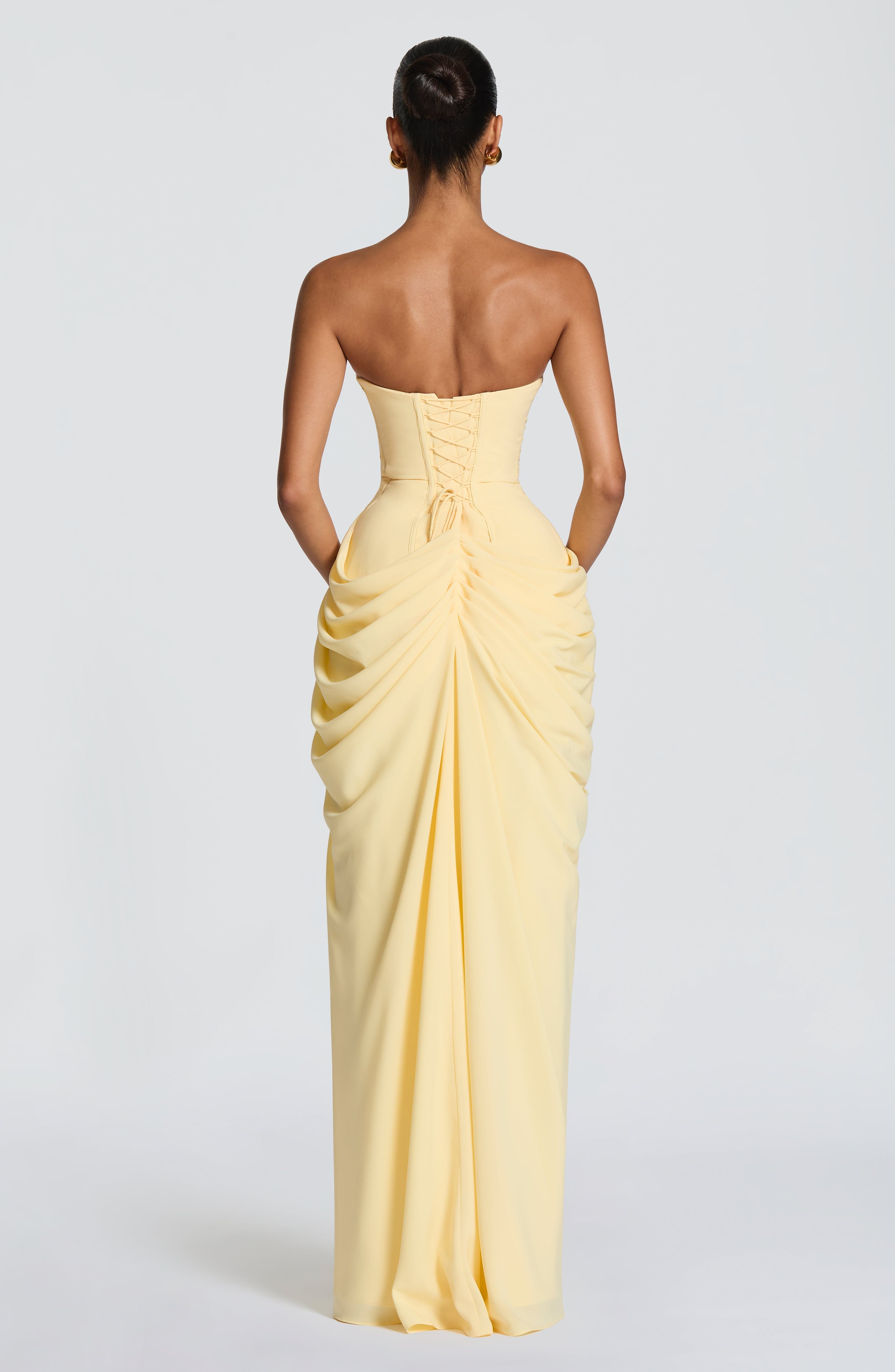 Aurelia Corset Maxi Dress