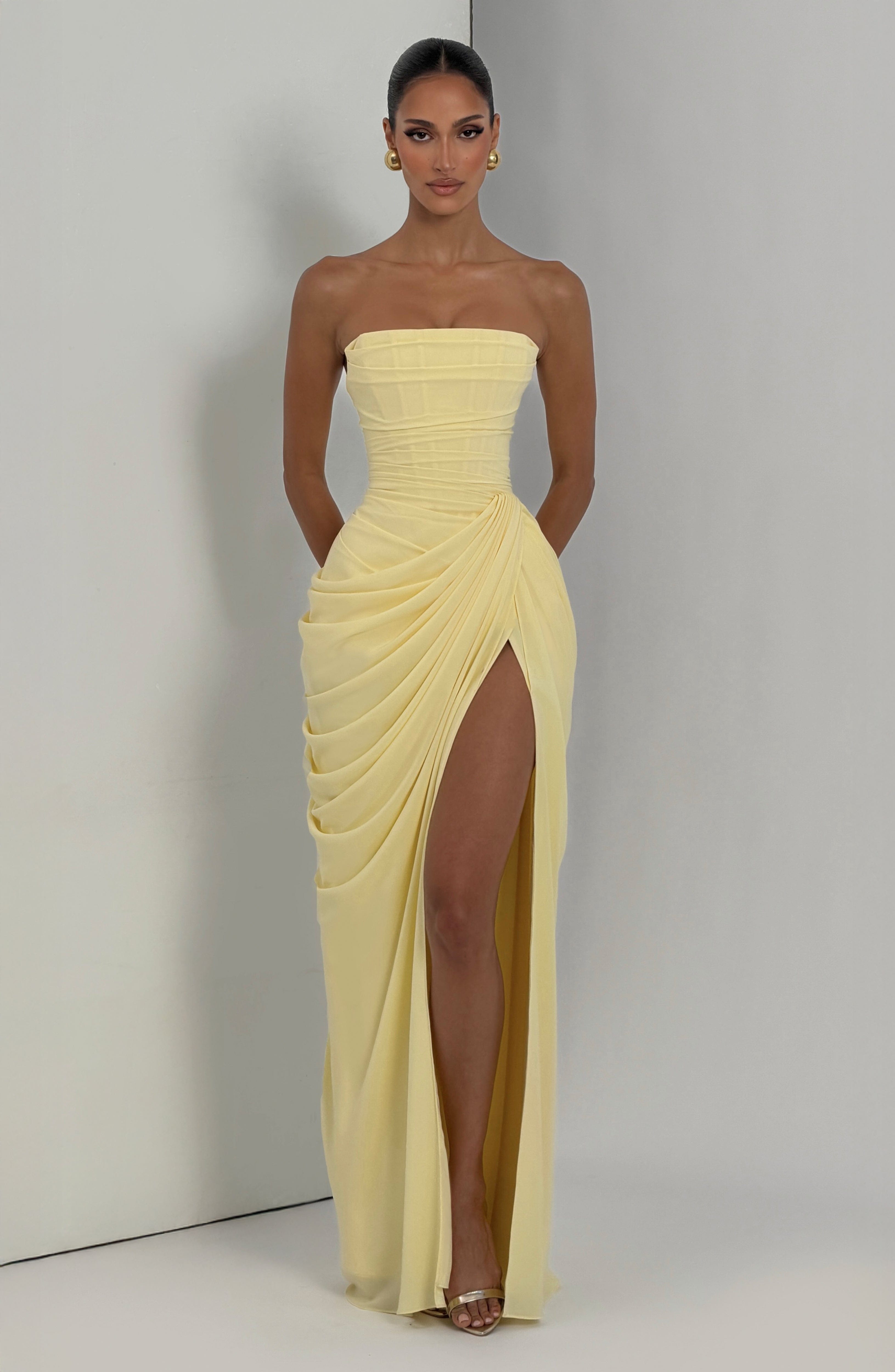 Aurelia Corset Maxi Dress