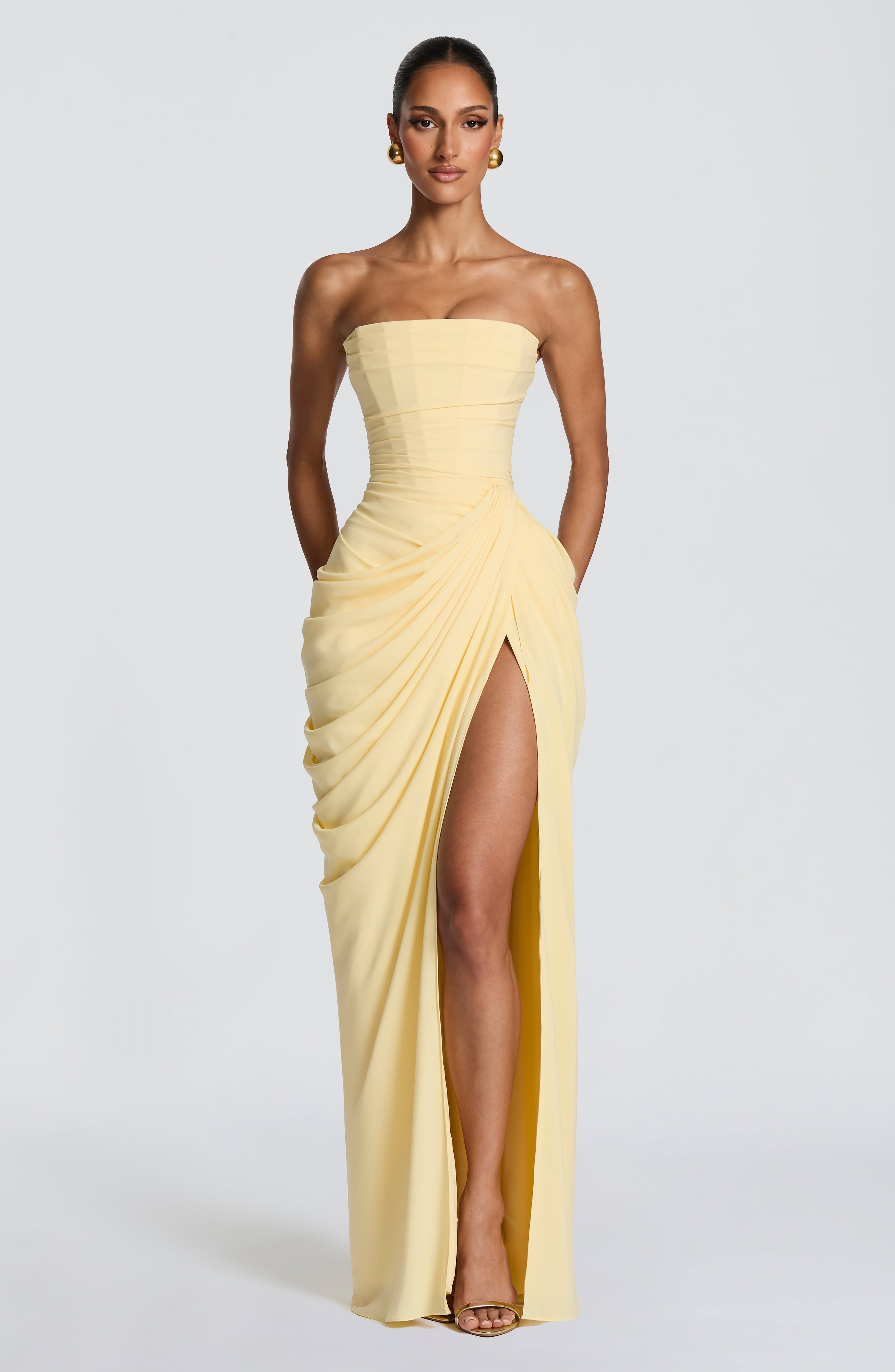 Aurelia Corset Maxi Dress
