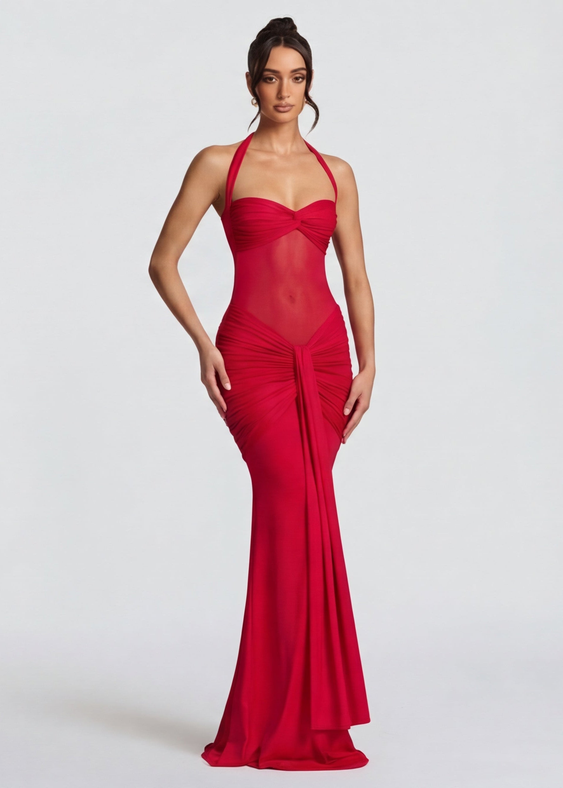 Siren Hourglass Gown Maxi Dress