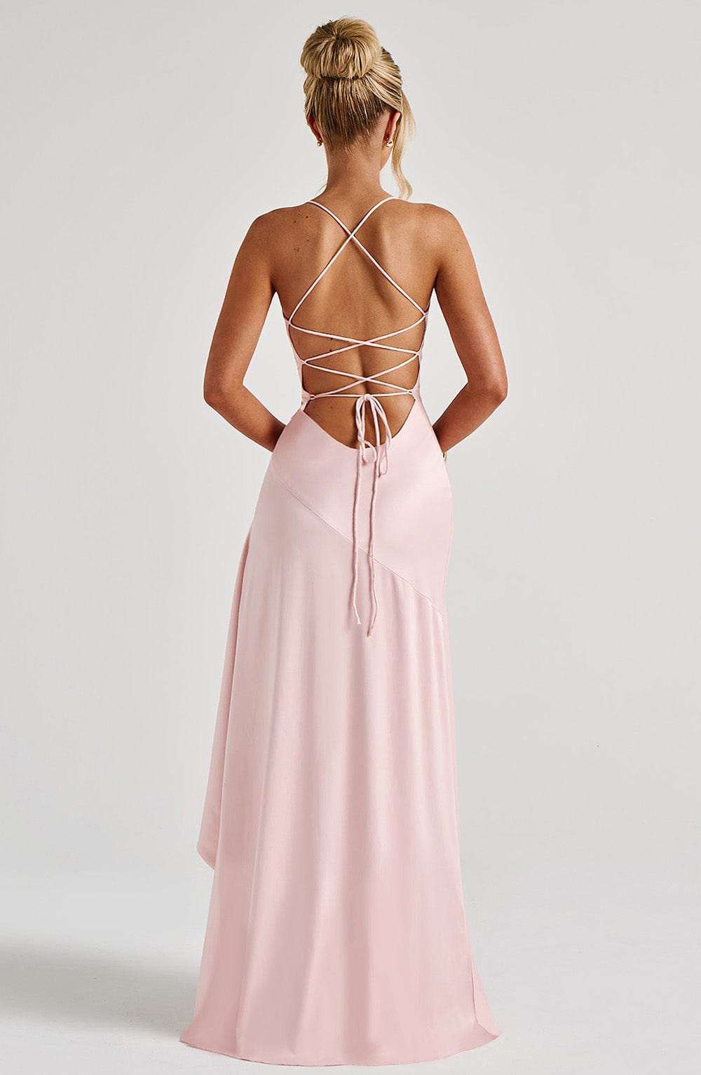 Samira Long Dress - Blush